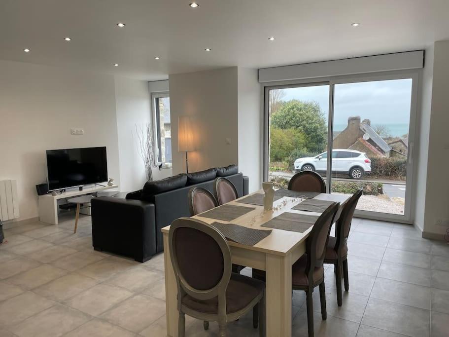 Maison Vue Mer Chez Aline Digosville Extérieur photo