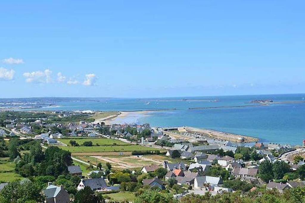 Maison Vue Mer Chez Aline Digosville Extérieur photo