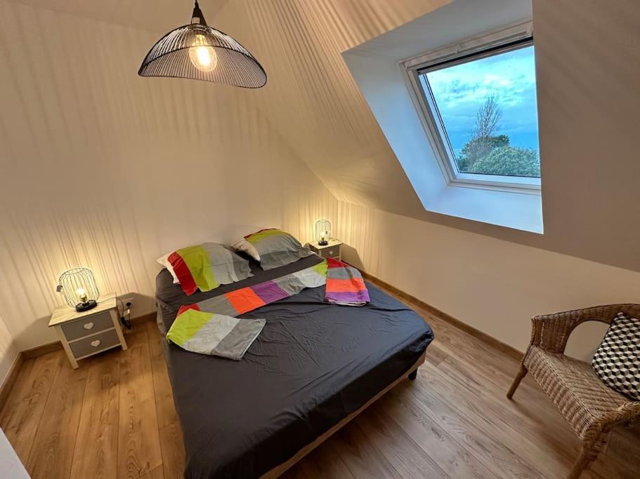 Maison Vue Mer Chez Aline Digosville Extérieur photo
